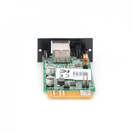 Digitus | SNMP and WEB card for DIGITUS OnLine UPS rack mount units | DN-170100-1