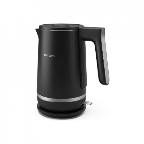 Philips Double Walled Kettle | HD9395/90 | Electric | 2200 W | 1.7 L | Stainless steel/Plastic | 360° rotational base | Black