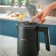 Philips Double Walled Kettle | HD9395/90 | Electric | 2200 W | 1.7 L | Stainless steel/Plastic | 360° rotational base | Black