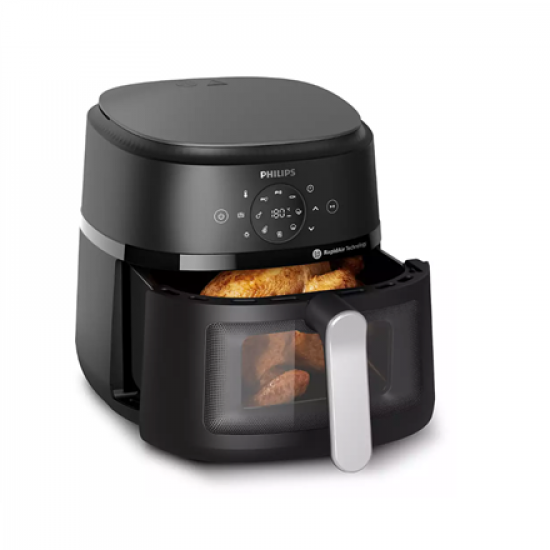 Philips Airfryer | NA231/00 | Power 1700 W | Capacity 6.2 L | Black/Silver