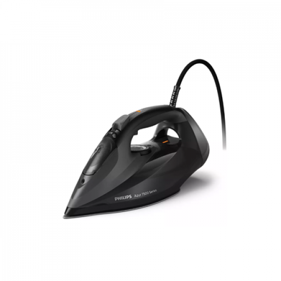 Philips | DST7511/80 | Steam Iron | 3200 W | Water tank capacity 300 ml | Continuous steam 55 g/min | Steam boost performance 260 g/min | Black