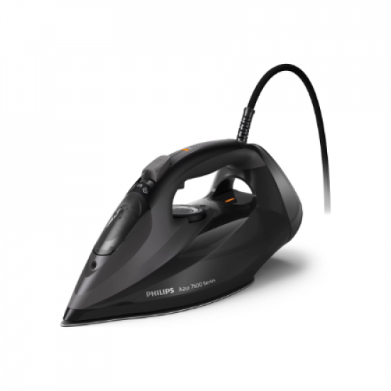 Philips | DST7511/80 | Steam Iron | 3200 W | Water tank capacity 300 ml | Continuous steam 55 g/min | Steam boost performance 260 g/min | Black