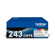 Brother TN243CMYK | Brother TN243CMYK Value Pack - 4-pack - black, yellow, cyan, magenta - original - toner cartridge | Toner cartridge | Black, yellow, cyan, magenta