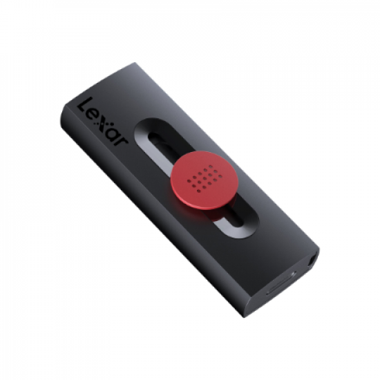Lexar | Flash Drive | JumpDrive D300 | 64 GB | USB 3.2 Gen 1 | Black/Red