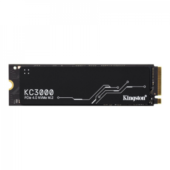 Kingston | SSD | KC3000 | 2048 GB | SSD form factor M.2 2280 | Solid-state drive interface PCIe 4.0 NVMe M.2 | Read speed 7000 MB/s | Write speed 7000 MB/s