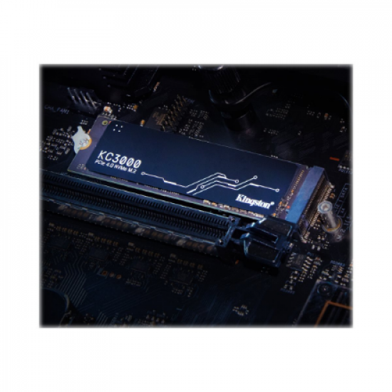 Kingston | SSD | KC3000 | 2048 GB | SSD form factor M.2 2280 | Solid-state drive interface PCIe 4.0 NVMe M.2 | Read speed 7000 MB/s | Write speed 7000 MB/s