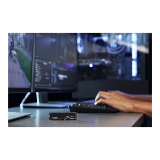 Kingston | SSD | KC3000 | 4096 GB | SSD form factor M.2 2280 | Solid-state drive interface PCIe NVMe Gen 4.0 x 4 | Read speed 7000 MB/s | Write speed 7000 MB/s