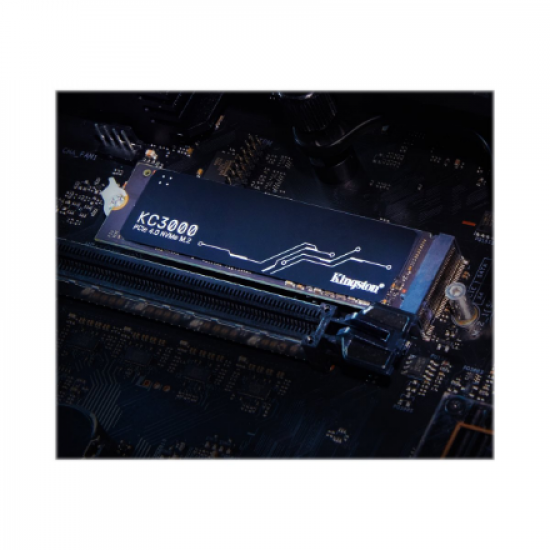 Kingston | SSD | KC3000 | 1024 GB | SSD form factor M.2 2280 | Solid-state drive interface PCIe 4.0 NVMe M.2 | Read speed 7000 MB/s | Write speed 6000 MB/s