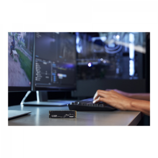 Kingston | SSD | KC3000 | 512 GB | SSD form factor M.2 2280 | Solid-state drive interface PCIe 4.0 NVMe M.2 | Read speed 3900 MB/s | Write speed 7000 MB/s