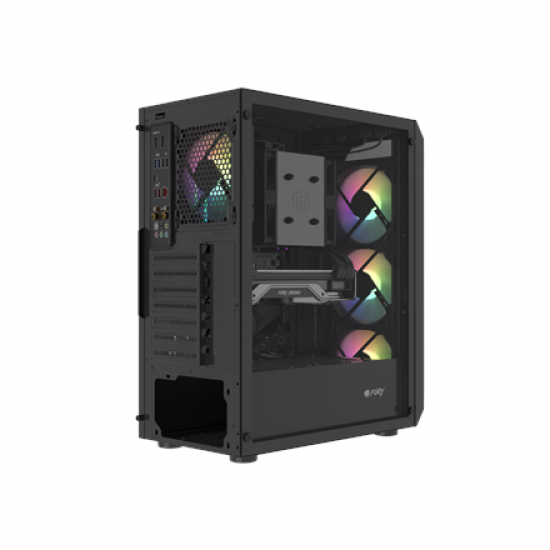 Fury PC Case | SHOBO SH4F | Black | Midi-Tower