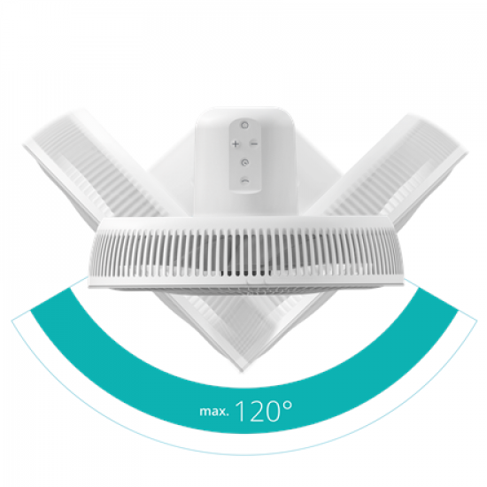 Duux | Fan | Whisper Essence | Stand Fan | Grey | Diameter 33 cm | Number of speeds 7 | Oscillation