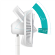 Duux | Fan | Whisper Essence | Stand Fan | Grey | Diameter 33 cm | Number of speeds 7 | Oscillation