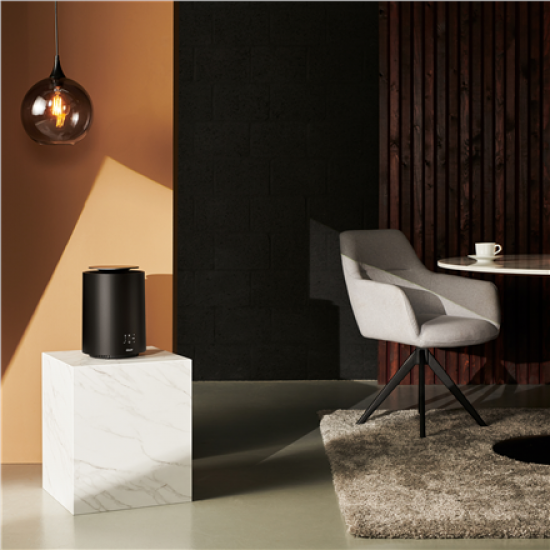 Duux Threesixty 2 Smart Fan + Heater | Fan and heater | 1800 W | Suitable for rooms up to 30 m² | Matt Black