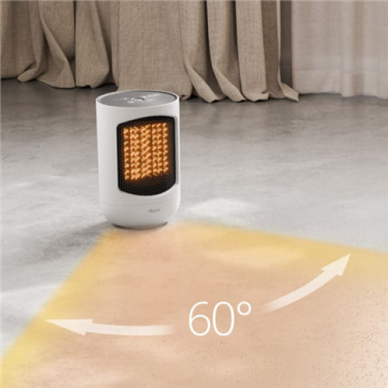 Duux Zone Personal Ceramic Heater | Ceramic Heater | 600/900/1500 W | White | IP21