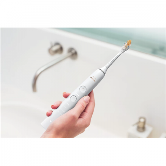 Philips | Sonicare DiamondClean 9000 Electric Toothbrush with app | HX9911/19 | Rechargeable | For adults | Number of brush heads included 1 | Number of teeth brushing modes 4 | White