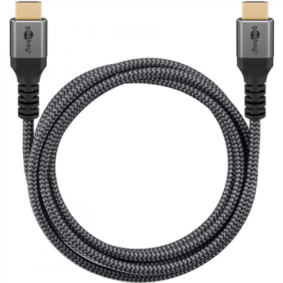 Goobay High Speed HDMI Cable with Ethernet | HDMI to HDMI | 1 m