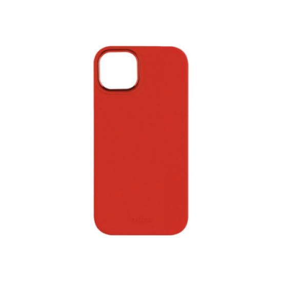 Fixed | MagFlow | Back cover | Apple | iPhone 15 Plus | Liquid silicon | Red