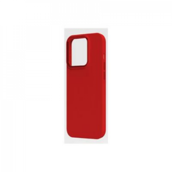 Fixed | MagFlow | Back cover | Apple | iPhone 15 Plus | Liquid silicon | Red