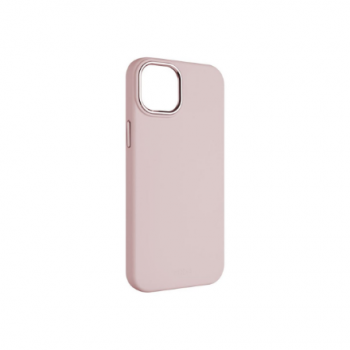 Fixed | MagFlow | Back cover | Apple | iPhone 15 Plus | Liquid silicon | Pink