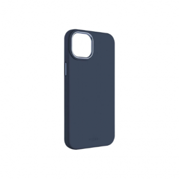 Fixed | MagFlow | Back cover | Apple | iPhone 15 | Liquid silicon | Blue