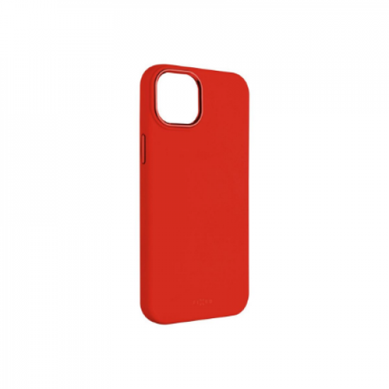 Fixed | MagFlow | Back cover | Apple | iPhone 15 | Liquid silicon | Red