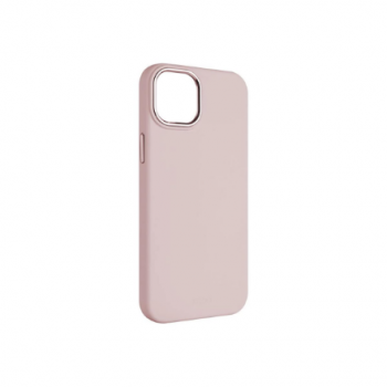 Fixed | MagFlow | Back cover | Apple | iPhone 15 | Liquid silicon | Pink