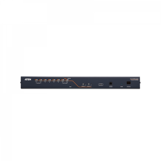 Aten KH2508A 2-Console 8-Port Cat 5 KVM Switch with Daisy-Chain Port
