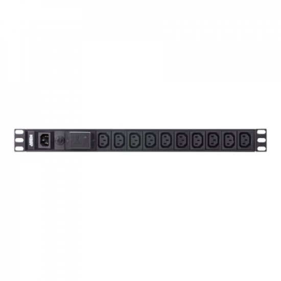 Aten | Basic 1U PDU with surge protection 10A | PE0110SG