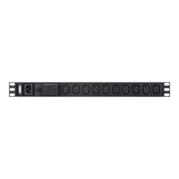 Aten | 1U 10A 18Ports Basic PDU with Surge Protection | PE0118SG