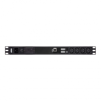Aten | Basic Metered 1U PDU with Surge Protection (16A, 18 Outlet IEC 320 C13) | PE1218SG