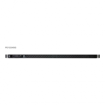 Aten | Basic Metered 0U PDU with Surge Protection (16A, 22 Outlet IEC 320 C13, 2 Outlet IEC 320 C19) | PE1224SG