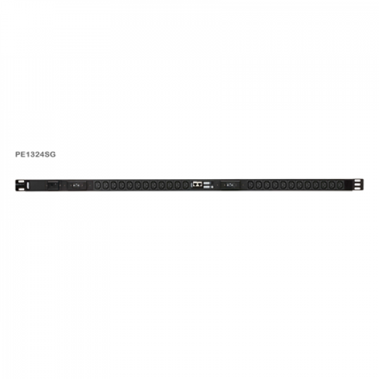 Aten | Basic Metered 0U PDU with Surge Protection (32A, 24 Outlet IEC 320 C13) | PE1324SG