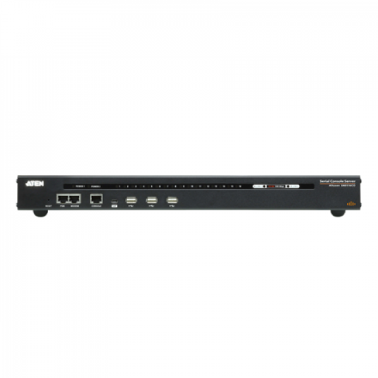Aten 16-Port Serial Console Server W/Dual POW | SN0116COD