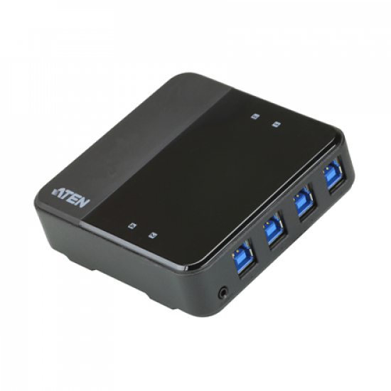 Aten 4x4 USB 3.2 Gen1 Peripheral Sharing Switch | US434
