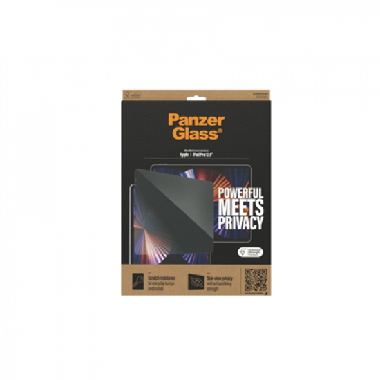 PanzerGlass | Privacy | Screen protector | Apple iPad Pro 12.9“ (2018,2020,2021,2022) | Transparent