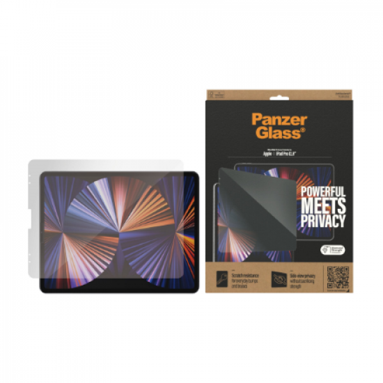PanzerGlass | Privacy | Screen protector | Apple iPad Pro 12.9“ (2018,2020,2021,2022) | Transparent