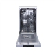 Dishwasher | GS520E15S | Free standing | Width 45 cm | Number of place settings 9 | Number of programs 5 | Energy efficiency class E | Display | AquaStop function | Grey
