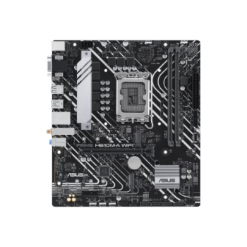 Asus | Processor family Intel H610 | Processor socket 1 x LGA1700 Socket | 2 DIMM slots - DDR5, non-ECC, unbuffered | Supported hard disk drive interfaces SATA-600, 1 x M.2 | Number of SATA connectors 4