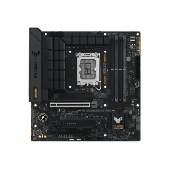 Asus | Processor family Intel B760 | Processor socket 1 x LGA1700 Socket | 4 DIMM slots - DDR5, non-ECC, on-die ECC, unbuffered | Supported hard disk drive interfaces SATA-600 (RAID), 2 x M.2 | Number of SATA connectors 4