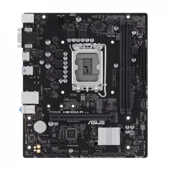 Asus | PRIME H610M-R-SI | Processor family Intel | Processor socket LGA1700 | DDR5 | Number of SATA connectors 4
