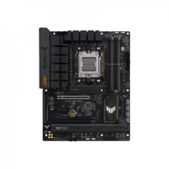 Asus | TUF Gaming B650-Plus - motherboard - ATX | Processor family AMD B650 | Processor socket 1 x Socket AM5 | 4 DIMM slots - DDR5, non-ECC, ECC, on-die ECC, unbuffered | Memory slots 4 | Supported hard disk drive interfaces SATA-600 (RAID), 3 x M.2 | Nu
