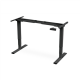 Electrically Height-Adjustable Table Frame, dual motor, 3 levels | 62-127 cm | Black