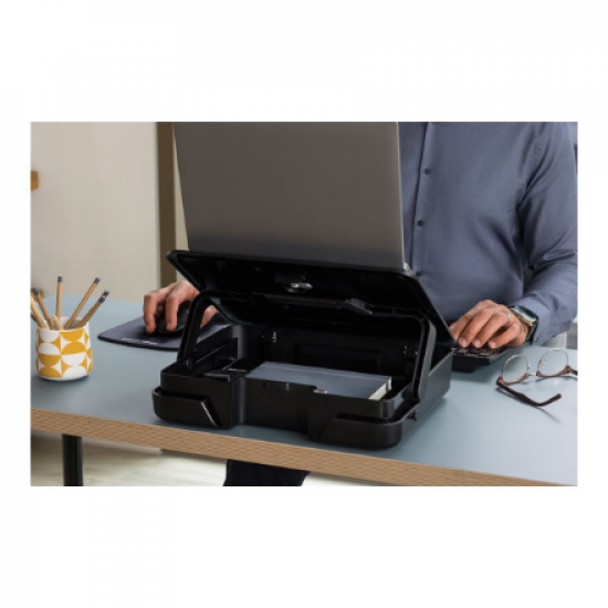 Fellowes | Breyta 2in1 Laptop Carry Case/Laptop Riser | Black | 384 x 308 x 89 mm