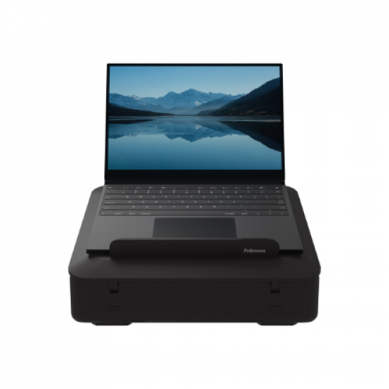 Fellowes | Breyta 2in1 Laptop Carry Case/Laptop Riser | Black | 384 x 308 x 89 mm