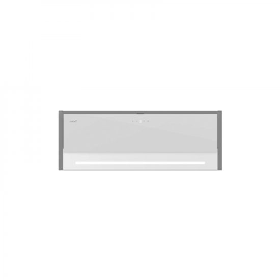 CATA | Hood | RENOVA PURE AIR MNV90 GWH | Canopy | Width 90 cm | Mechanical control | LED | Stainless steel