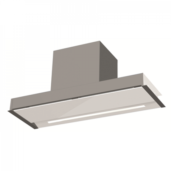 CATA | Hood | RENOVA PURE AIR MNV90 GWH | Canopy | Width 90 cm | Mechanical control | LED | Stainless steel