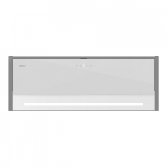 CATA | Hood | RENOVA PURE AIR MNV90 GWH | Canopy | Width 90 cm | Mechanical control | LED | Stainless steel