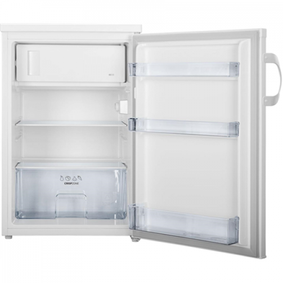 Gorenje | Refrigerator | RB492PW | Energy efficiency class E | Free standing | Larder | Height 84.5 cm | Fridge net capacity 107 L | Freezer net capacity 13 L | 40 dB | White