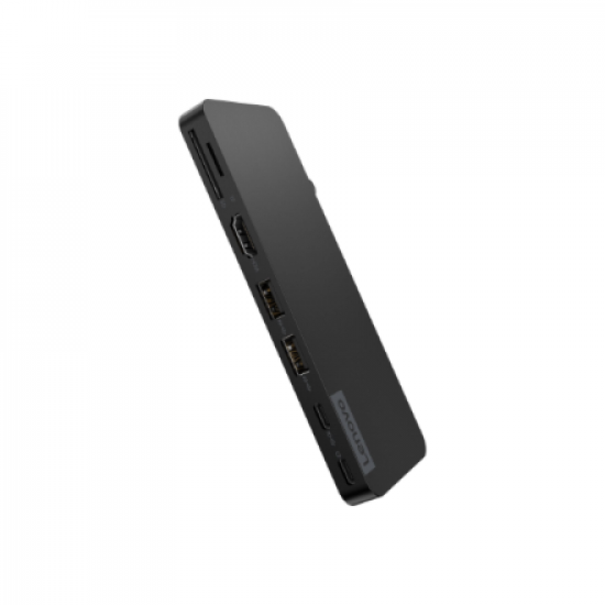 Lenovo | USB-C Slim Travel Dock | 4X11N40212 | 65 W | AC Adapter