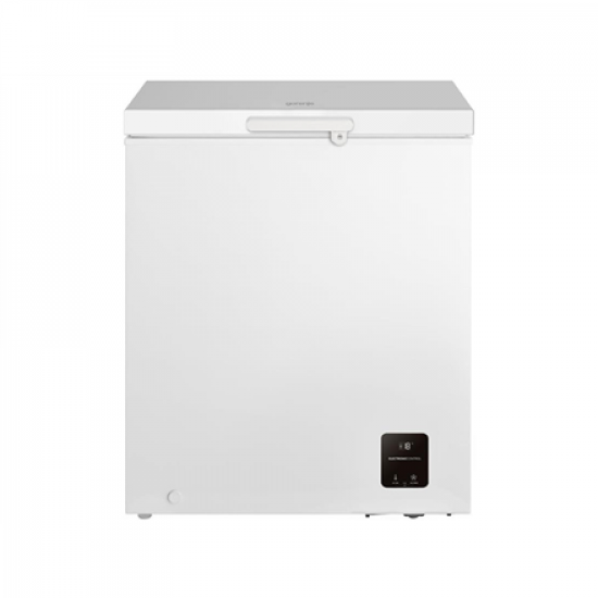 Gorenje | Freezer | FH14EAW | Energy efficiency class E | Chest | Free standing | Height 85.4 cm | Total net capacity 142 L | White